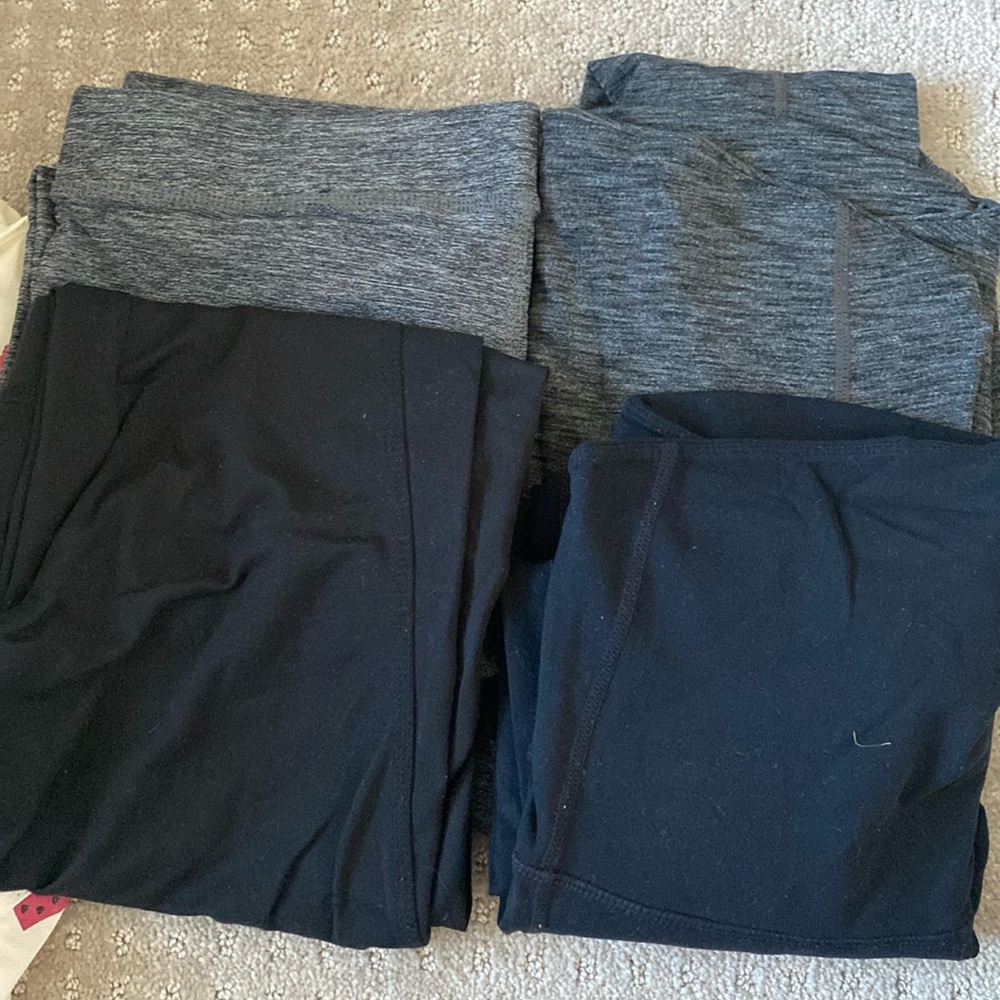 Sale this weekend! Athleta and H&M maternity leggings